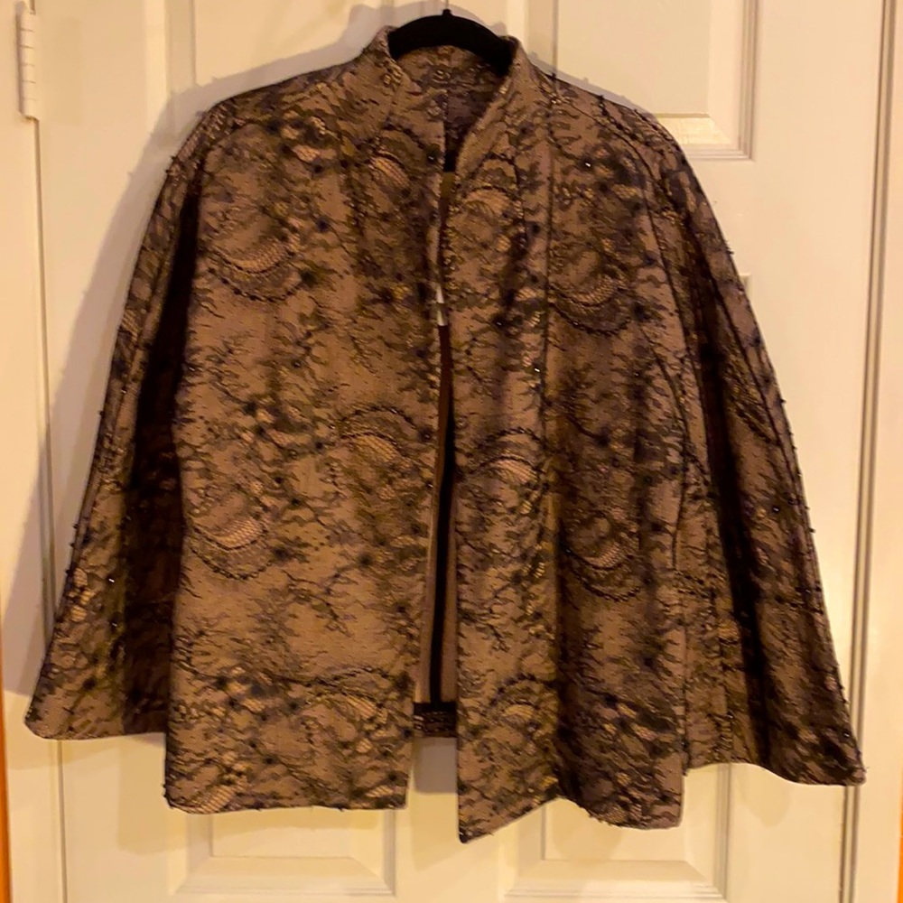Chico’s Lace bead embellished Jacket